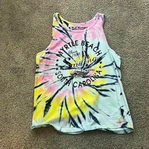 Tie dye tank top for women